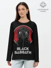 Лонгслив женский. Хлопок / Black Sabbath