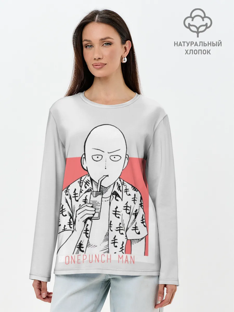 Лонгслив женский. Хлопок / Saitama