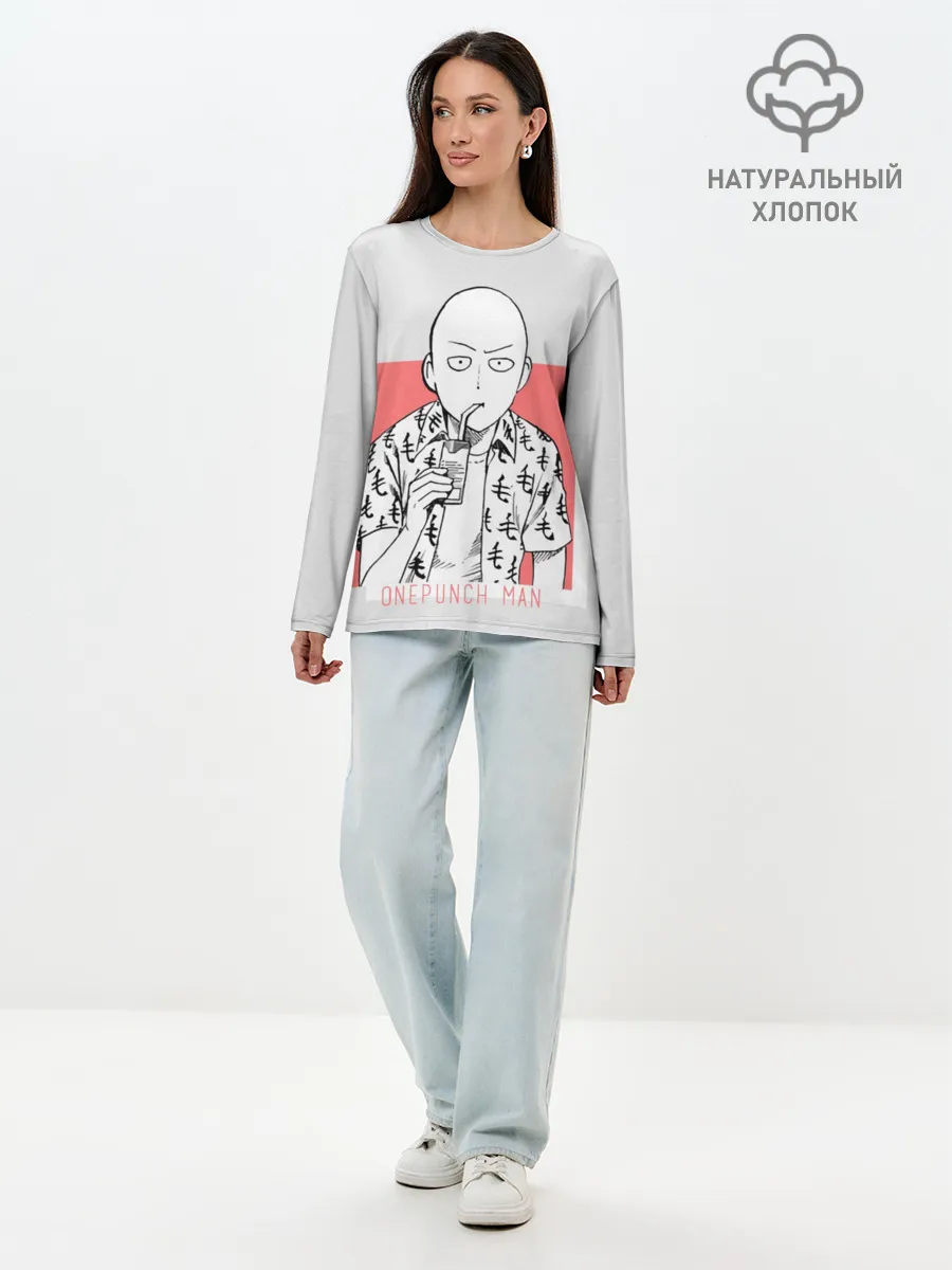 Лонгслив женский. Хлопок / Saitama