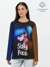Лонгслив женский. Хлопок / SALLY FACE