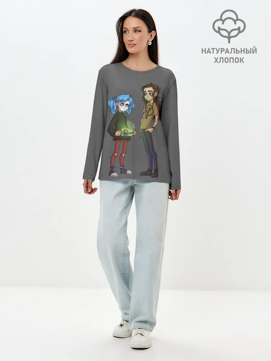 Лонгслив женский. Хлопок / Sally Face