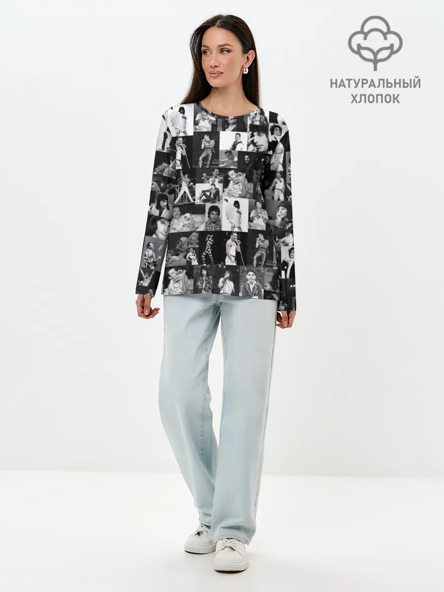 Лонгслив женский. Хлопок / QUEEN