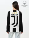 Лонгслив женский. Хлопок / Ювентус