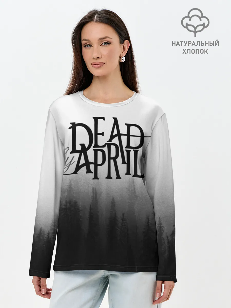 Лонгслив женский. Хлопок / Dead by April