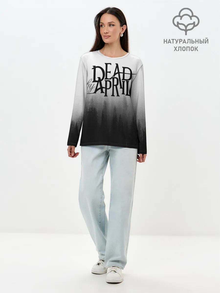 Лонгслив женский. Хлопок / Dead by April