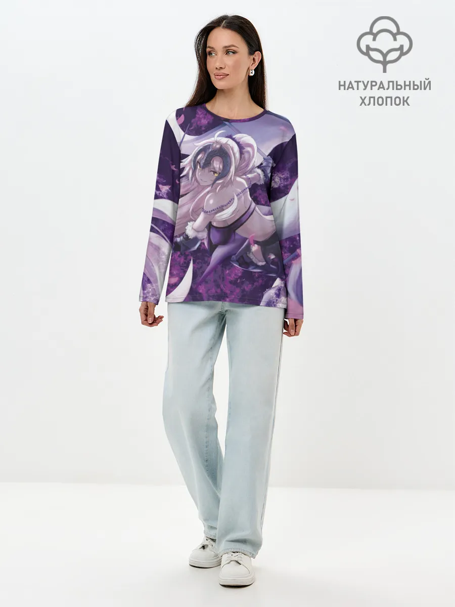 Лонгслив женский. Хлопок / Судьба Великая Кампания