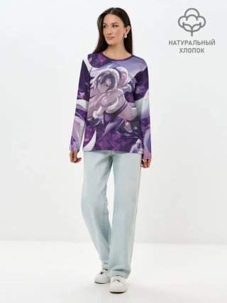 Лонгслив женский. Хлопок / Судьба Великая Кампания