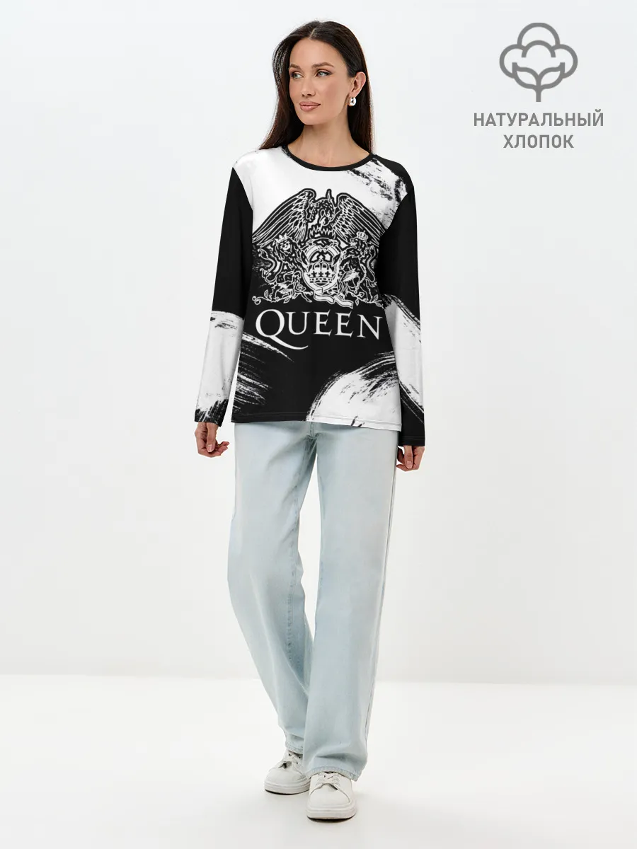 Лонгслив женский. Хлопок / Queen