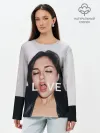 Лонгслив женский. Хлопок / Sasha Grey LOVE