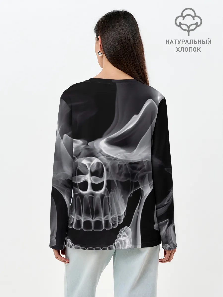 Лонгслив женский. Хлопок / Slipknot