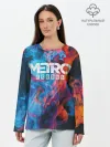 Лонгслив женский. Хлопок / Metro Fire