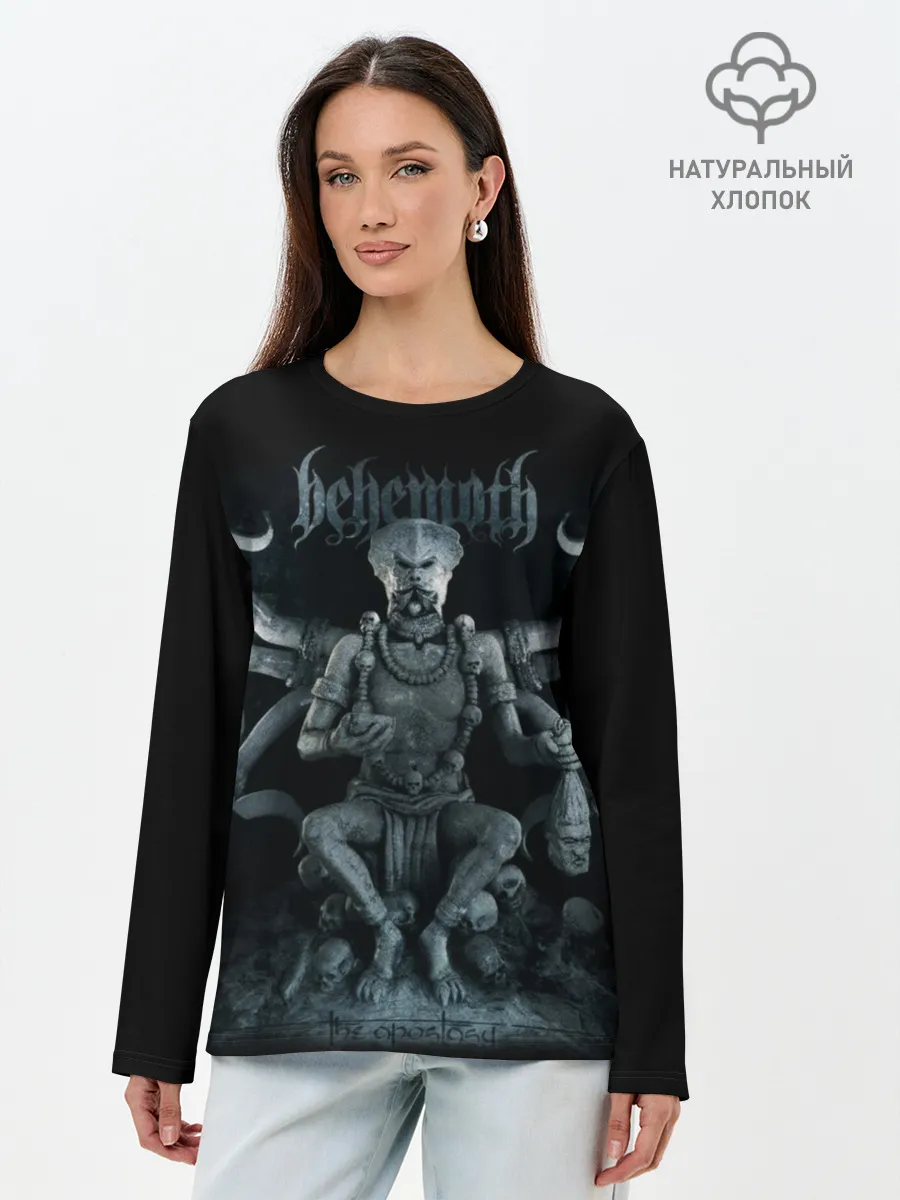 Лонгслив женский. Хлопок / Behemoth