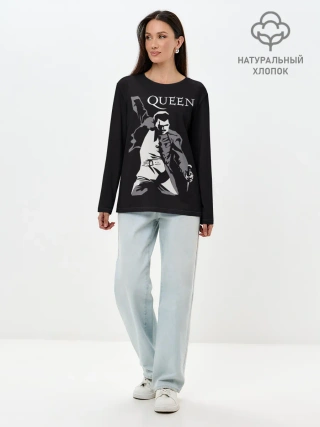 Лонгслив женский. Хлопок / Queen