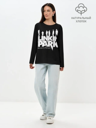 Лонгслив женский. Хлопок / LINKIN PARK | ЛИНКИН ПАРК