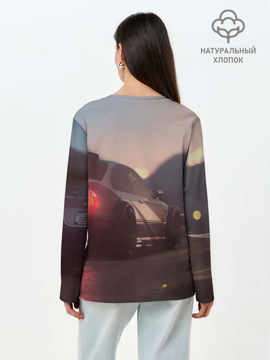 Лонгслив женский. Хлопок / NFS