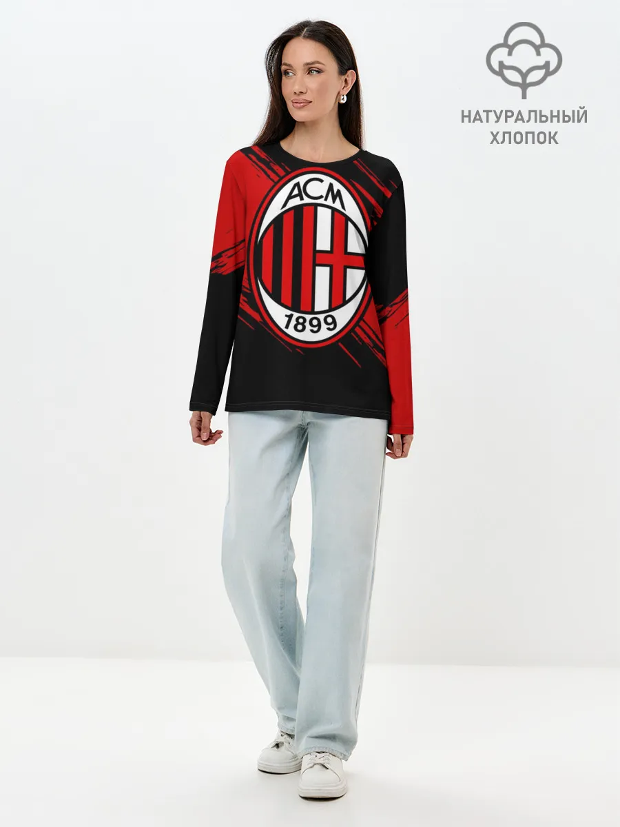Лонгслив женский. Хлопок / Милан