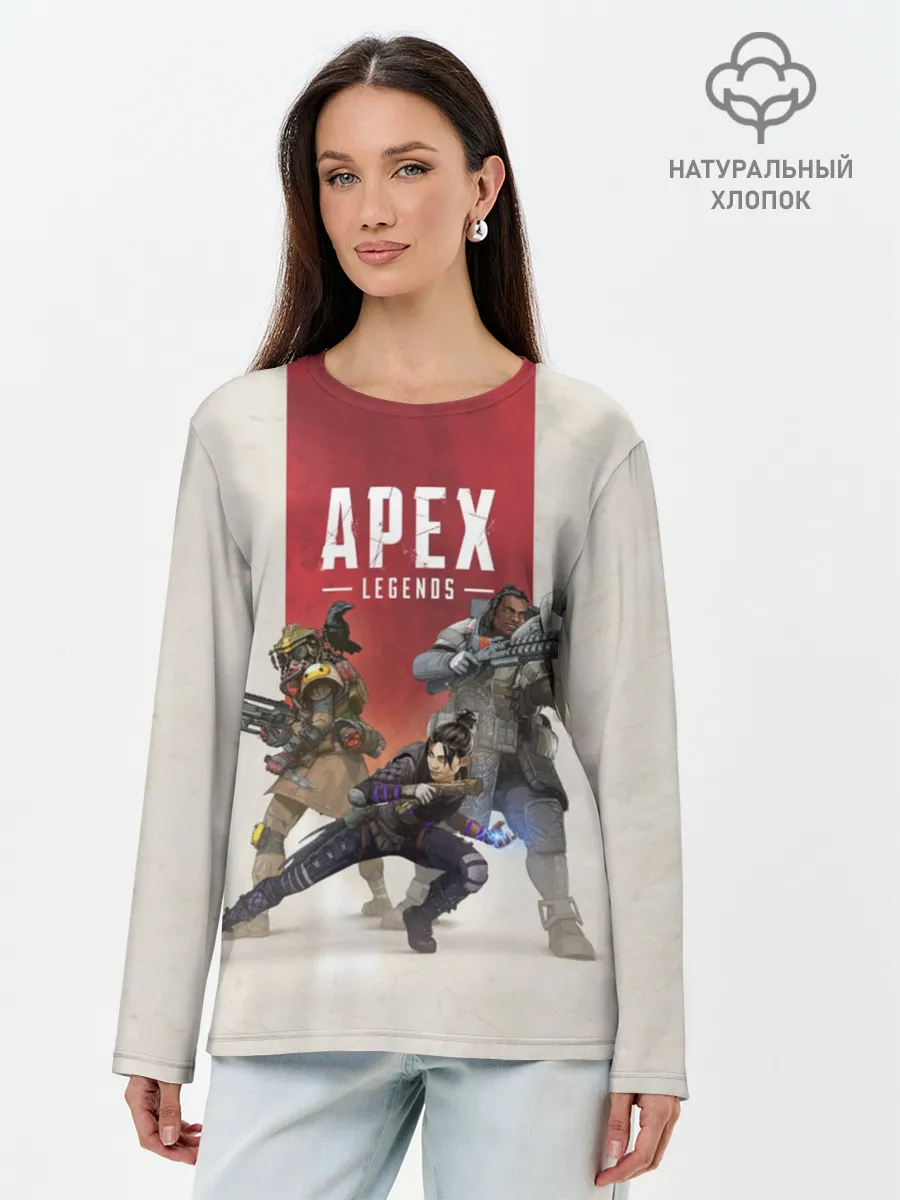 Лонгслив женский. Хлопок / APEX LEGENDS