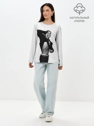 Лонгслив женский. Хлопок / A$AP ROCKY