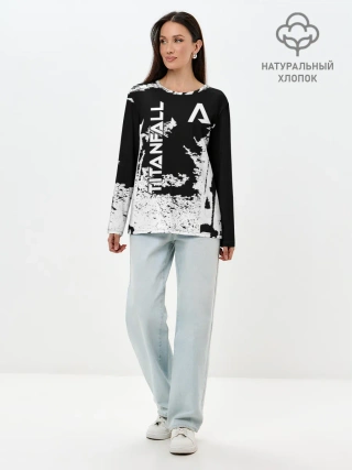 Лонгслив женский. Хлопок / Titanfall