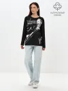 Лонгслив женский. Хлопок / Metallica