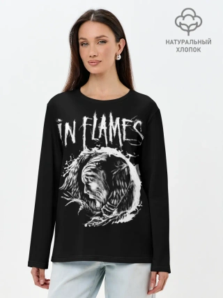 Лонгслив женский. Хлопок / In Flames