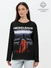 Лонгслив женский. Хлопок / Nickelback
