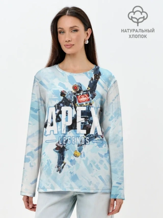 Лонгслив женский. Хлопок / APEX LEGENDS - Pathfinder