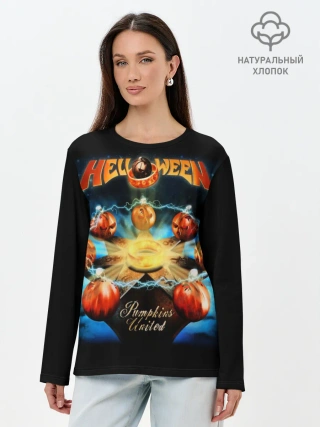 Лонгслив женский. Хлопок / Helloween