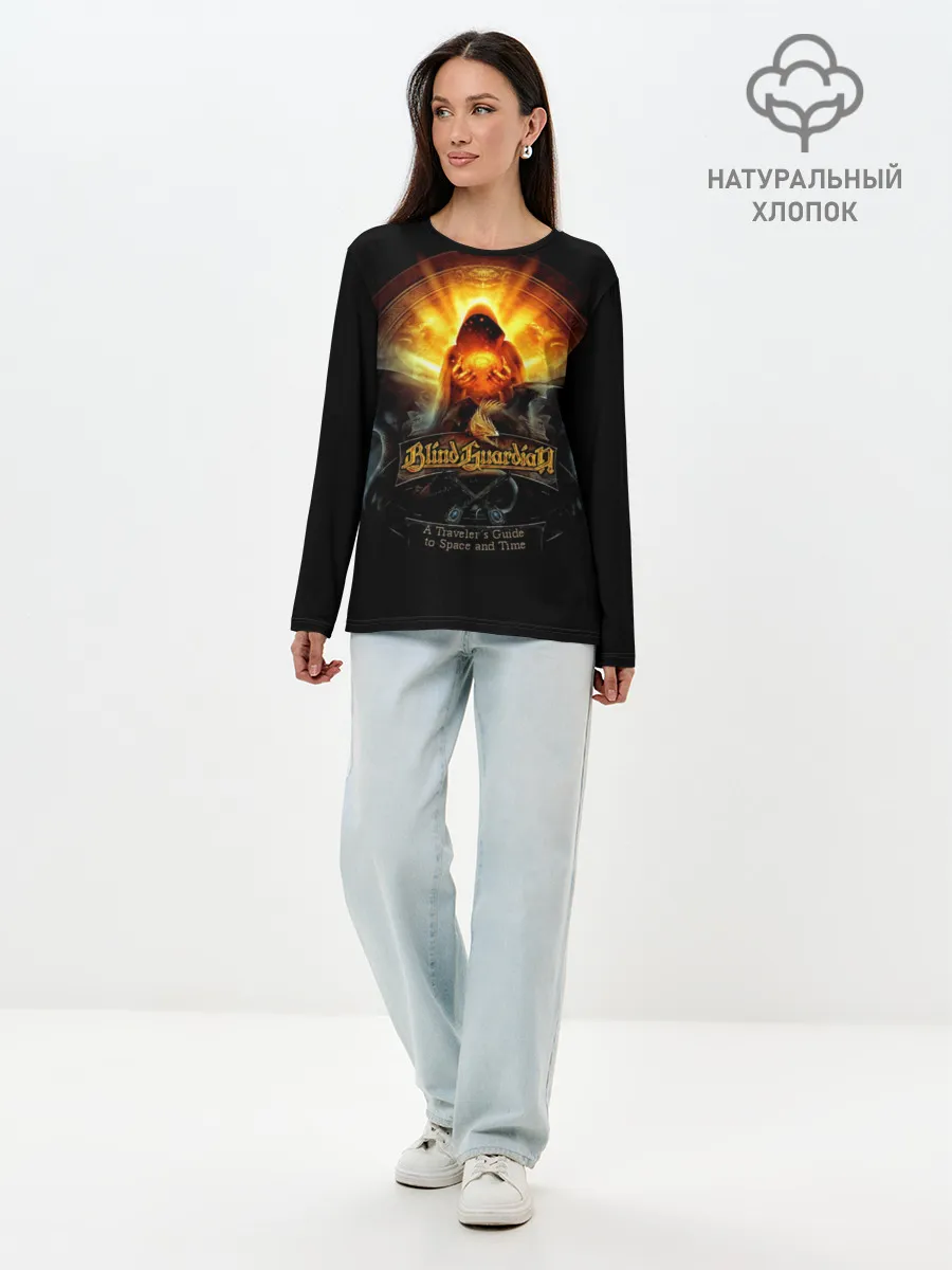 Лонгслив женский. Хлопок / Blind Guardian