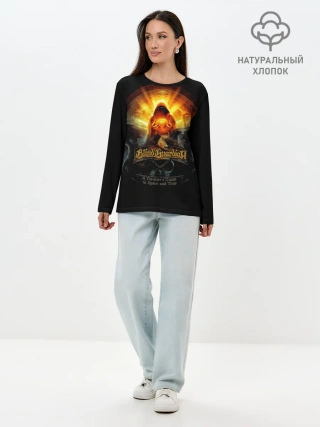 Лонгслив женский. Хлопок / Blind Guardian