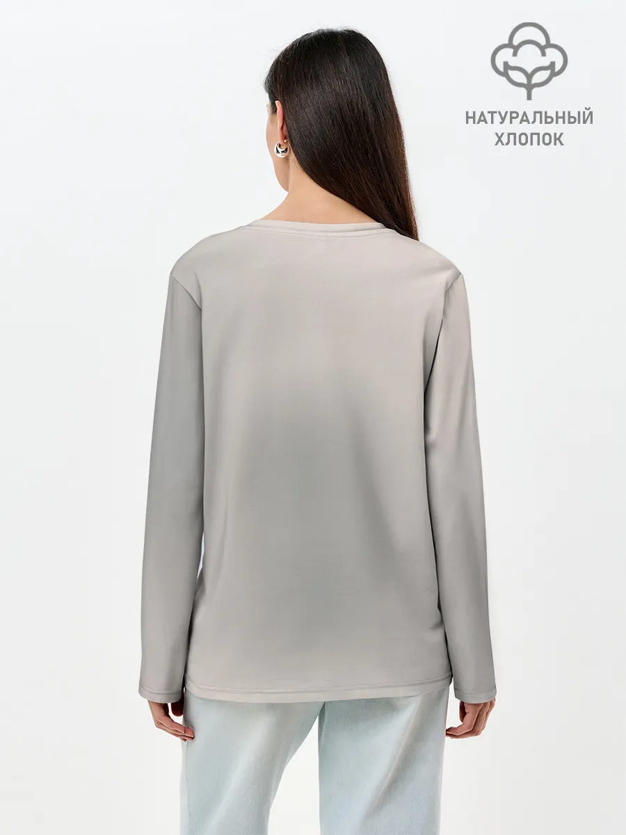 Лонгслив женский. Хлопок / Ведьмак