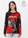 Лонгслив женский. Хлопок / METALLICA