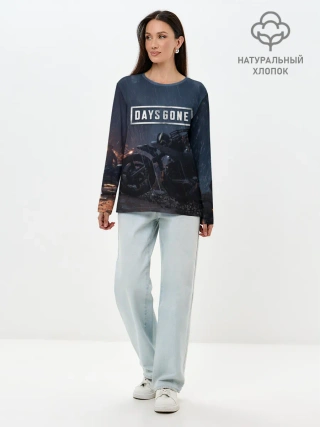 Лонгслив женский. Хлопок / Days Gone