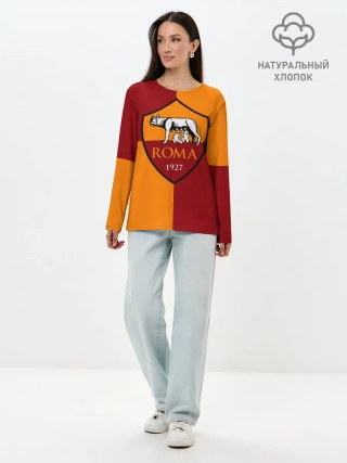 Лонгслив женский. Хлопок / Рома