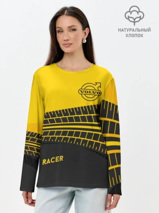 Лонгслив женский. Хлопок / Volvo