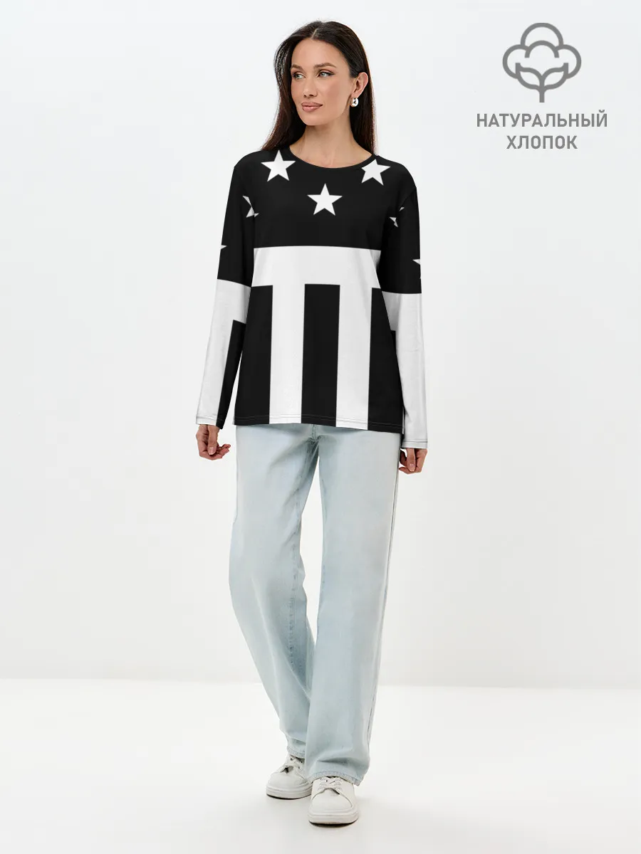 Лонгслив женский. Хлопок / PRODIGY