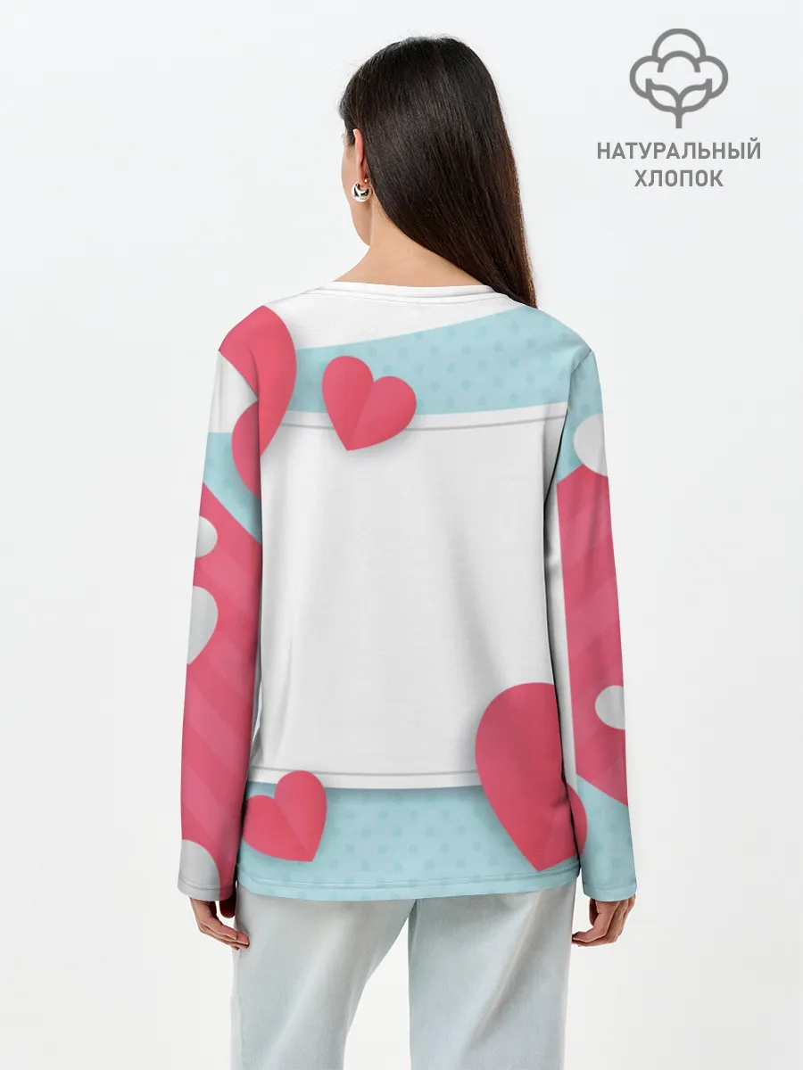 Лонгслив женский. Хлопок / Tenderlybae