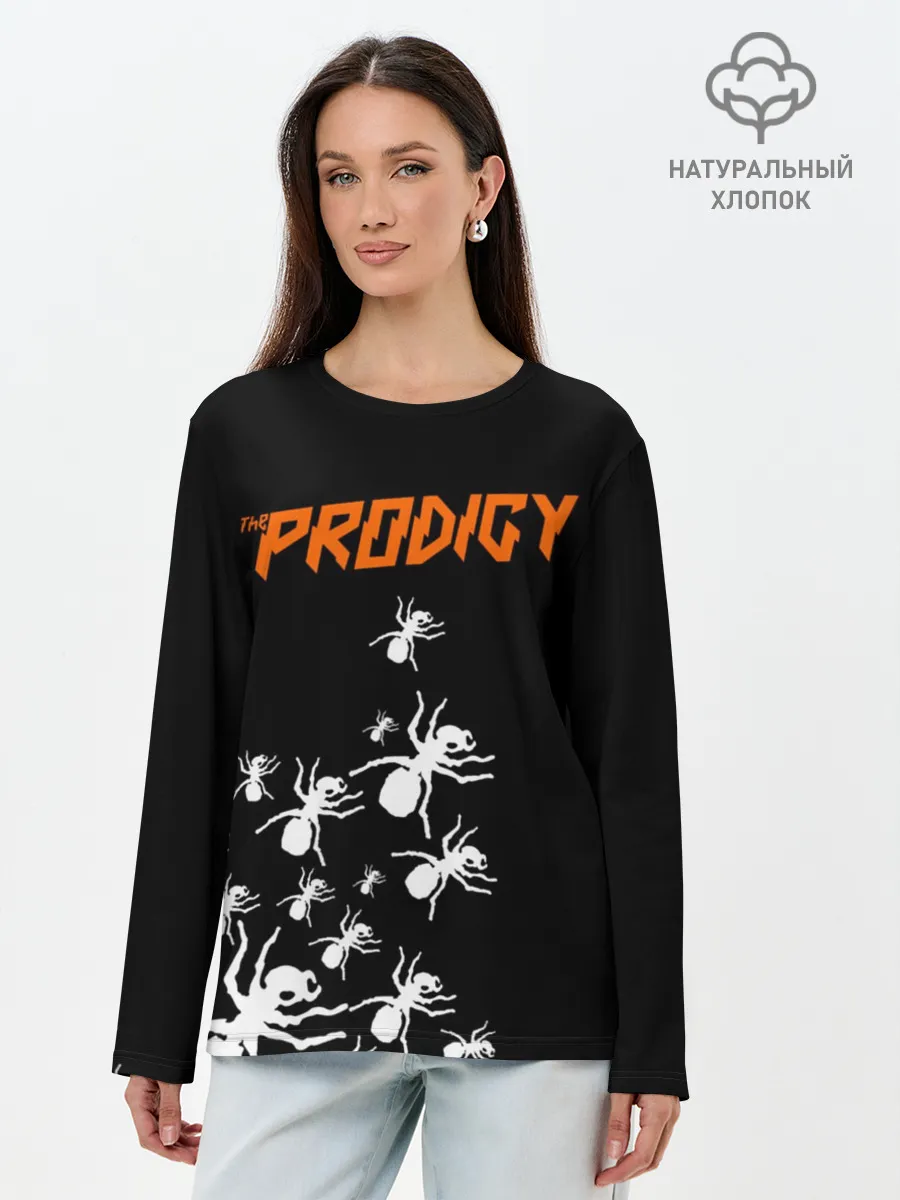 Лонгслив женский. Хлопок / The Prodigy
