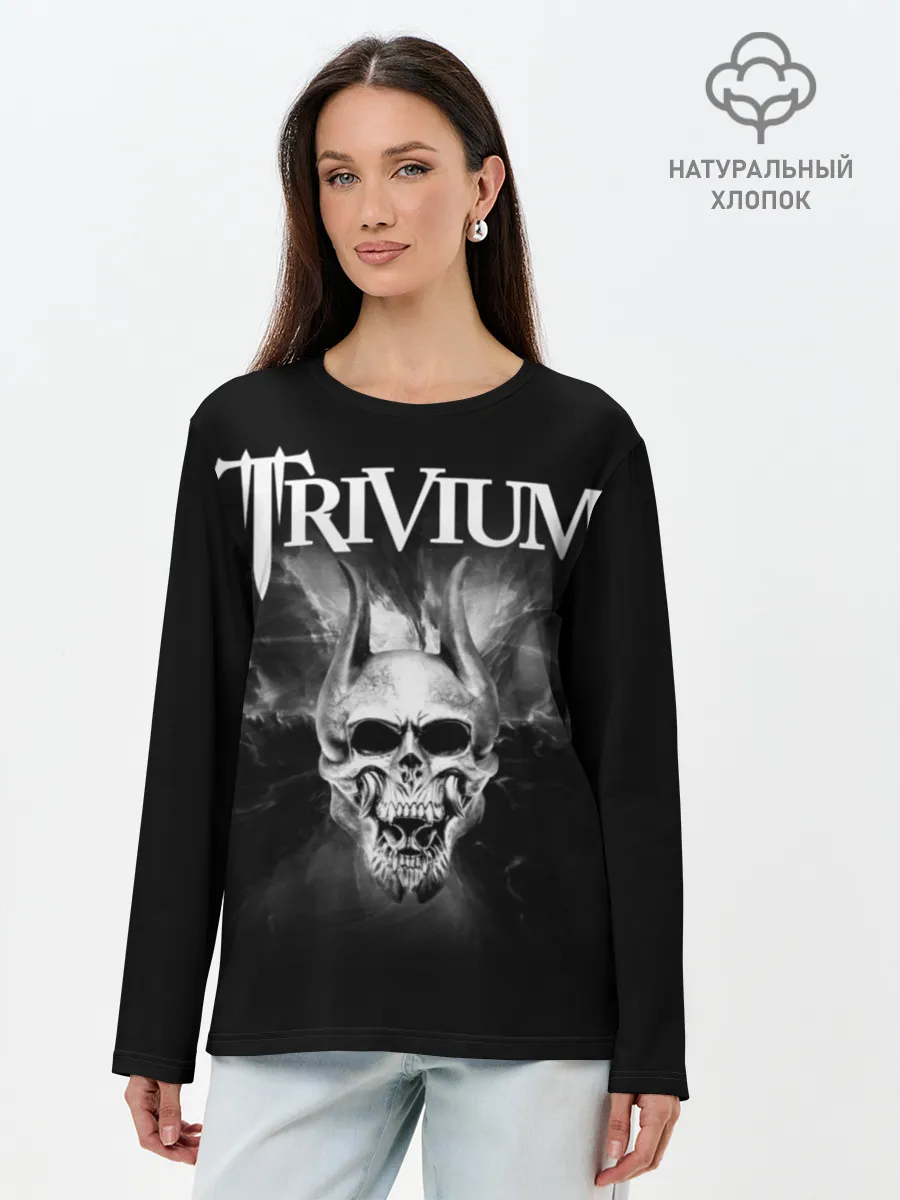 Лонгслив женский. Хлопок / Trivium
