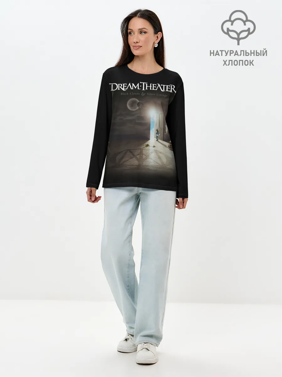Лонгслив женский. Хлопок / Dream Theater