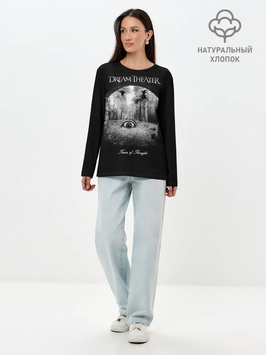 Лонгслив женский. Хлопок / Dream Theater