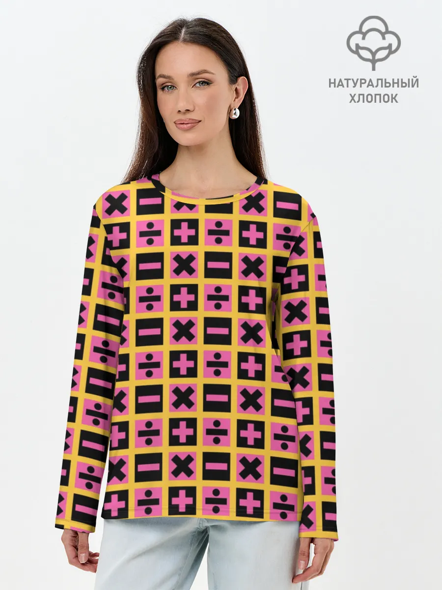 Лонгслив женский. Хлопок / Trish Una Style