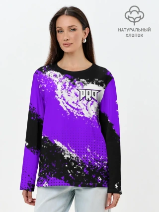 Лонгслив женский. Хлопок / pro100