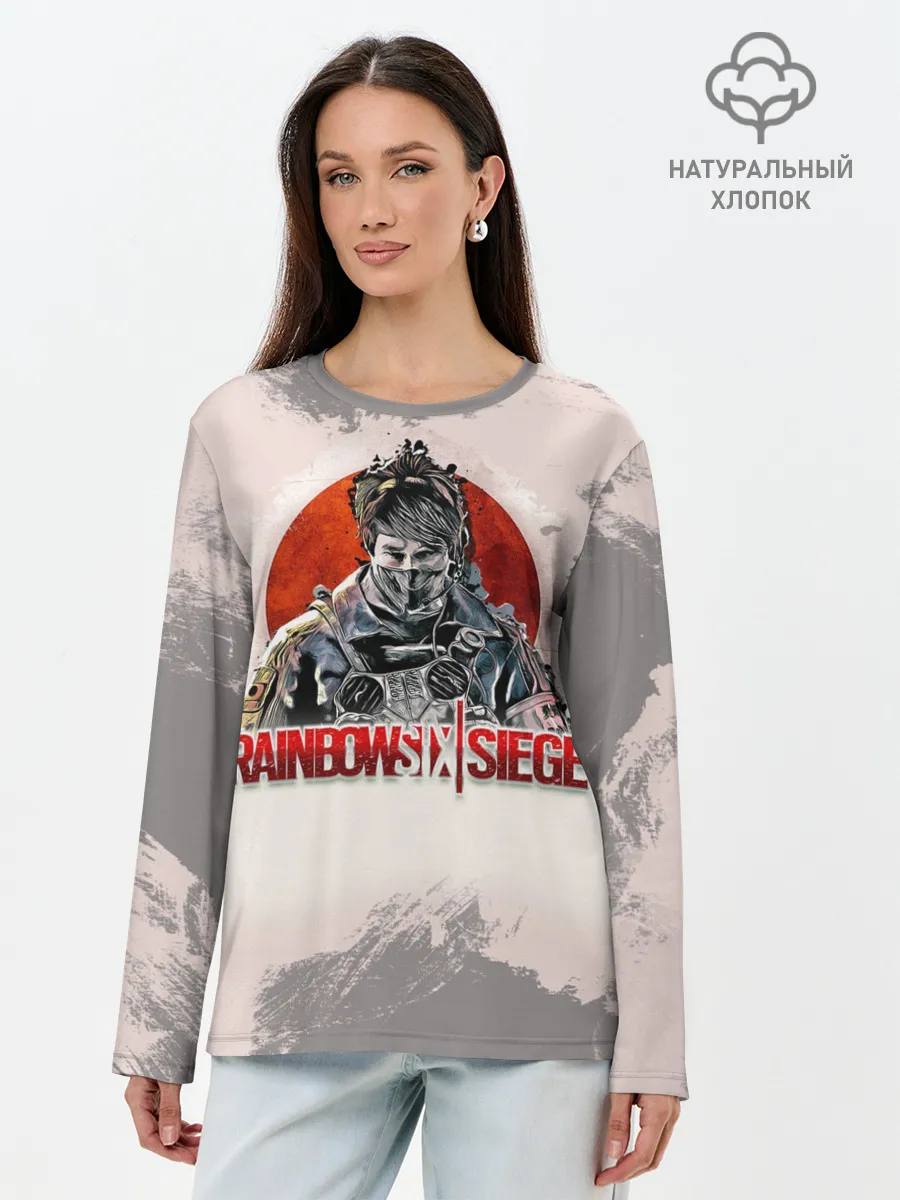 Лонгслив женский. Хлопок / Rainbow Six: Siege