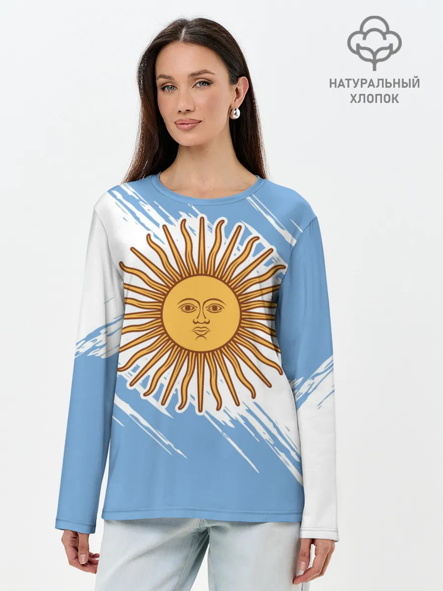 Лонгслив женский. Хлопок / Аргентина