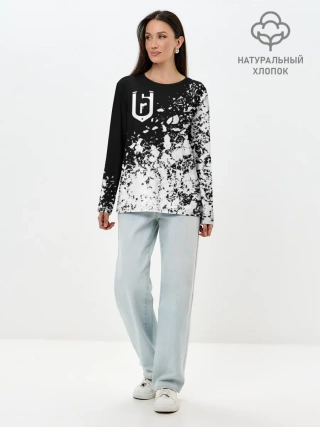 Лонгслив женский. Хлопок / RAINBOW SIX SIEGE