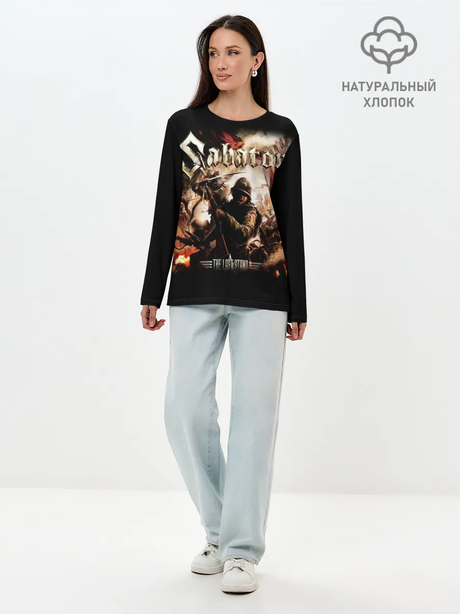 Лонгслив женский. Хлопок / Sabaton