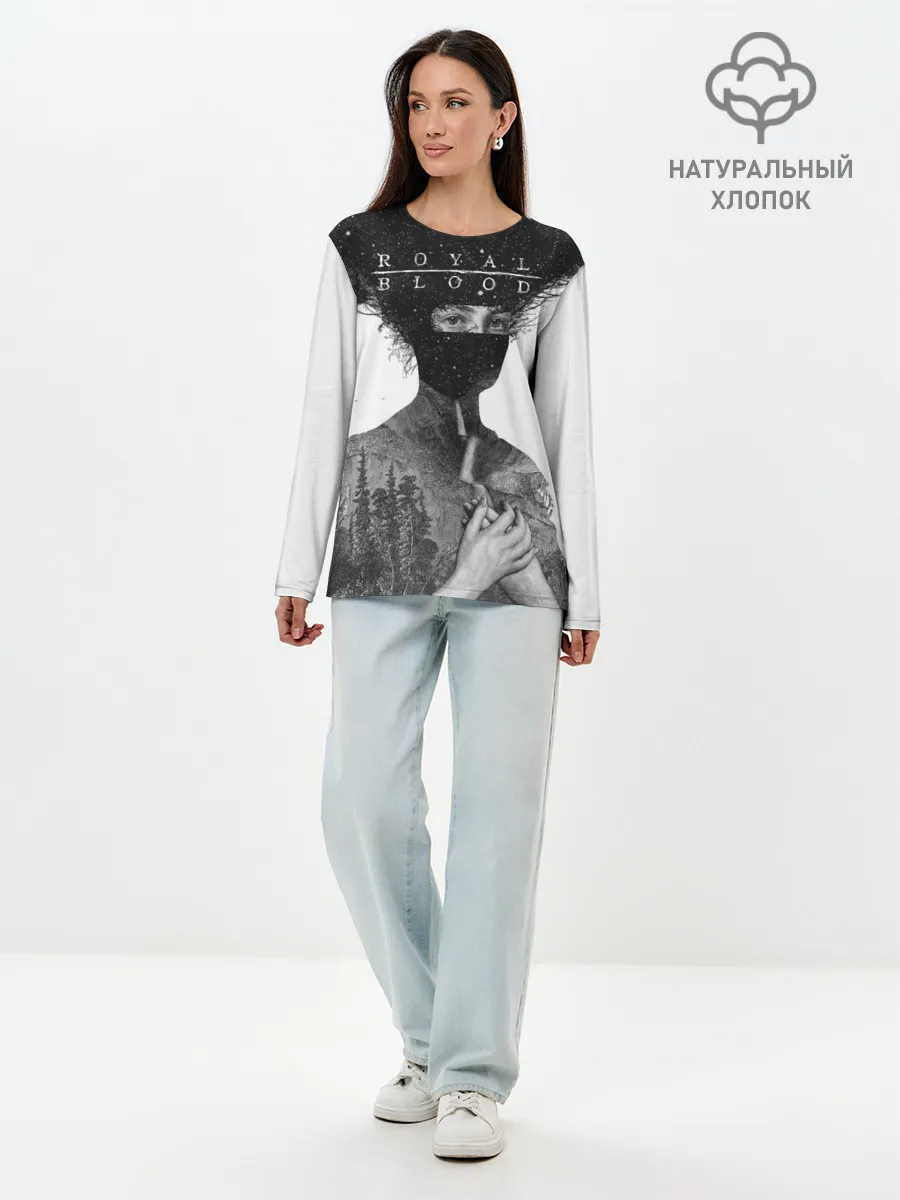 Лонгслив женский. Хлопок / Royal Blood
