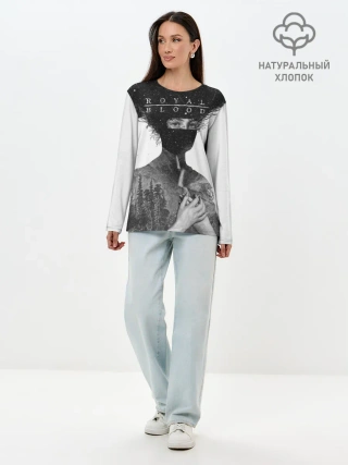 Лонгслив женский. Хлопок / Royal Blood