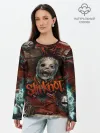 Лонгслив женский. Хлопок / Slipknot